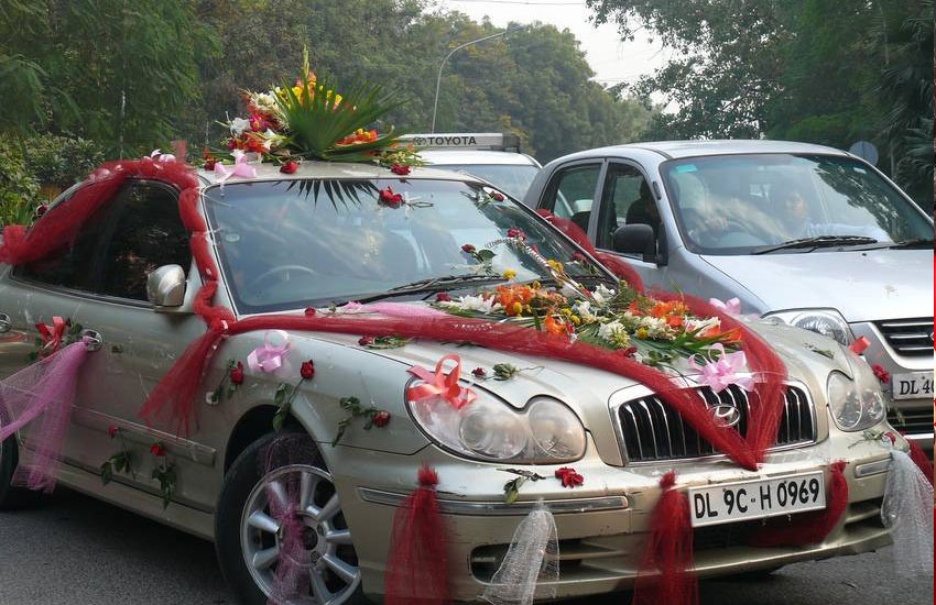 Wedding Car Decoration in Delhi